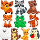 Fridge Magnets for Kids Forest Animals - Large Cute Rubber Animal Magnets for Fridge Whiteboard - Refrigerator Magnets for Toddl