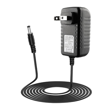 BXIZXD 6V Battery Charger for Ride-On Toys, 1A Charger for Hello Kitty SUV, Kid Trax Quad, Electric Ride-Ons - Black