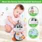 Wanonoo Baby Musical Bunny Toy Dancing Crawling Tummy Time Toys, Light Up Infant Toys 0-3-6 6-12 12-18 Months Birthday Gifts For