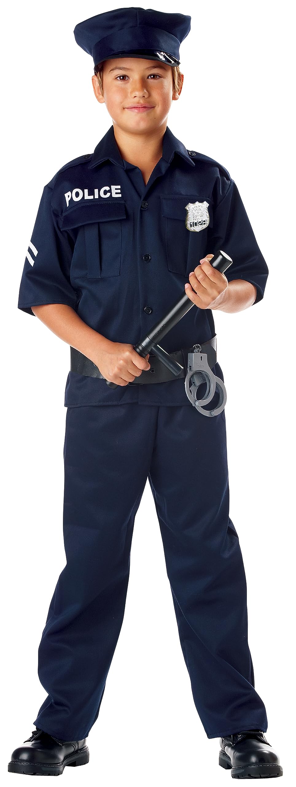 California Costumes Kids Police Costume Large (10-12)