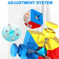 CFMOUR 3x3 Speed Cube - Stickerless Magic Puzzle, 55mm, Fast Smooth Turning, Ideal Brain Game for Kids & Adults
