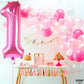 Katchon, Hot Pink 1 Balloon For First Birthday - 40 Inch | Hot Pink One Balloon For First Birthday | Number 1 Balloons For 1St Birthday Decorations | 1St Birthday Balloon, Hot Pink Party Decorations