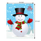 MISS FANTASY Christmas Games for Kids - Pin Nose on Snowman, 1 Count, Paper, Snowman Theme, Perfect for Family Party Decorations