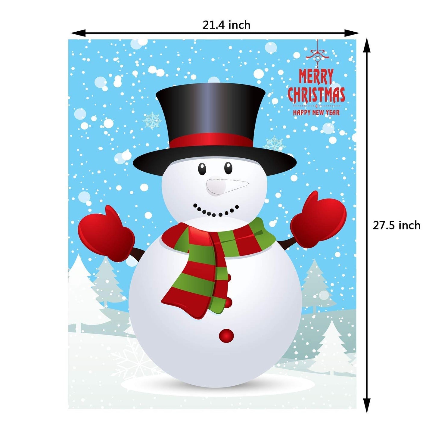 MISS FANTASY Christmas Games for Kids - Pin Nose on Snowman, 1 Count, Paper, Snowman Theme, Perfect for Family Party Decorations