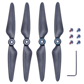 Bwine Drone Blades for Bwine F7, 4 Pcs Original Propeller, RC Drone Quadcopter - Black