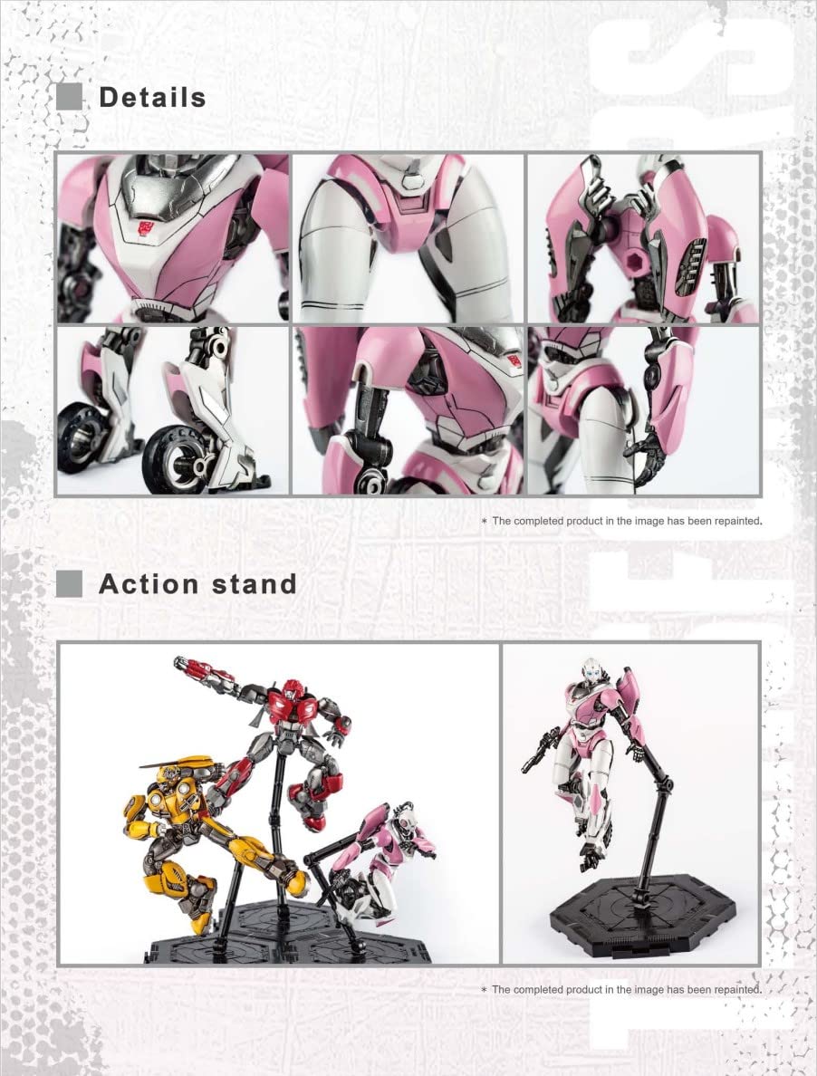 Transformers Arcee Figure Model Kit - Cybertron Easy To Assemble 3D Articulated Action Figure Pre Painted Collectible Series Toy