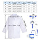 Mifengda Doctor Scientist Costume Kids Lab Coat And Goggles Children Dress Up Kit With Id Card Magnifying Glass For Halloween(Blue, Large)