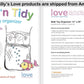 Lilly'S Love Bath Toy Storage - Large 14 X 20 Inch Bathtub Toy Holder + 2 Locking Hooks, Quick Dry & Easy For Kids To Put Bath Toys Away