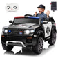 Hikole 12V Ride On Police Car For Kids 4-8, 12V Electric Car For Kids With Remote Control, 2 * 30W Motor, Music, Alarm Lights, M