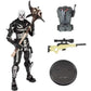 McFarlane Toys Fortnite Skull Trooper Action Figure, One Size, Multi-colored, Plastic, Model MCF10602-2