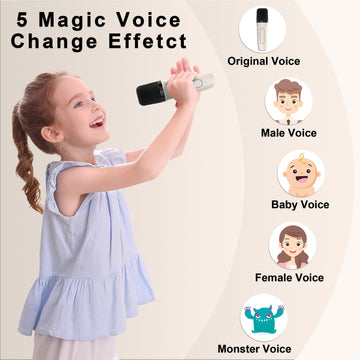 Mini Karaoke Machine For Kids Adults, Kids Gift Toys For 4 5 6 7 8 9 10 11 12+ Year Old Girls Boys Birthday Gifts, Portable Blue