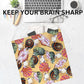 Scramble Squares Sea Shells 9 Piece Challenging Puzzle - Engaging Brain Teaser And Mind Game For All Ages - By B.Dazzle