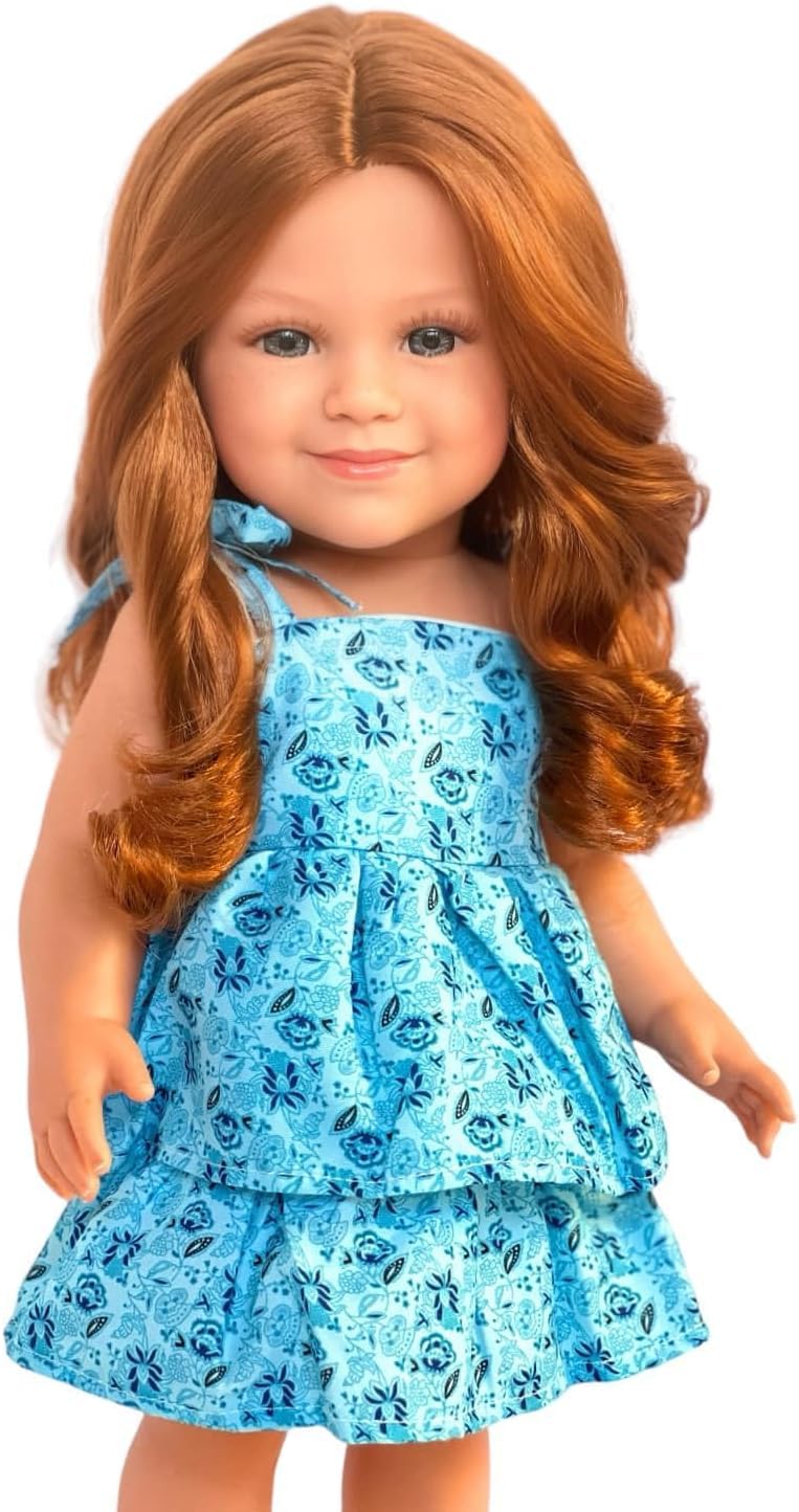 Kennedy And Friends 18 Inch Fashion Dolls- Tilt And Pose Feature And All Vinyl (F01-Rrcc)