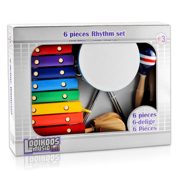 Looikoos Baby Musical Instruments Montessori Wooden Toys For Toddlers 1-3,Percussion Instruments Set For Kids Preschool Educational Musical Toys For Boys And Girls Gifts