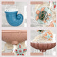 Lzzapj Bath Toys For Toddlers Age 2-4, Bathtub Water Toys For Kids Age 1-3, Toddler Bath Toy Contains 4 Stackable Cups And 2 Boats And 1 Conch Spoon, Gift For Infants Boys Girls 6-12 Months