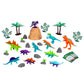 Wow In The World Bucket Of Dinosaurs | Kids Play Dinosaurs | Learning Through Play | Includes 25+ Pieces: 11 Dinos, Trees, Rocks