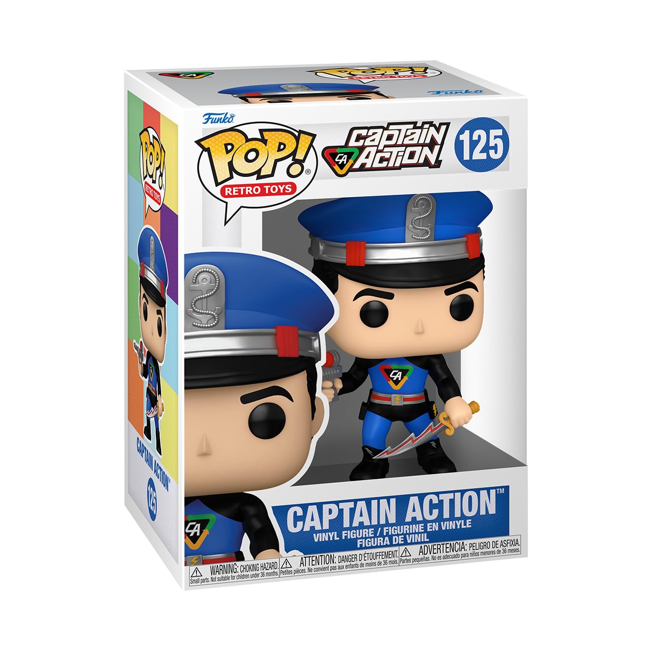 Funko POP! Vinyl: Captain America Collectible Figure - Multicolor - Model 67458 - Official Merchandise for Kids & Adults