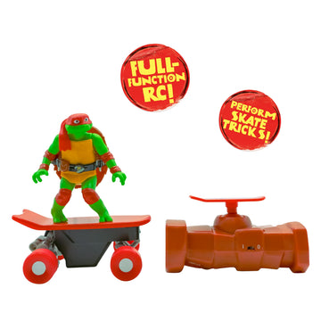 Teenage Mutant Ninja Turtles Raphael Half Pipe RC Vehicle Movie Edition Ages 5+ - Skate + Performs Tricks - 2.4GHz RC Controller