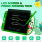 2 Pack Lcd Writing Tablet For Kids,10 Inch Colorful Doodle Board Erasable And Reusable Drawing Tablet, Dinosaur &Space Themes Le