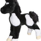 Douglas Runner Black & White Paint Horse Foal Plush Stuffed Animal