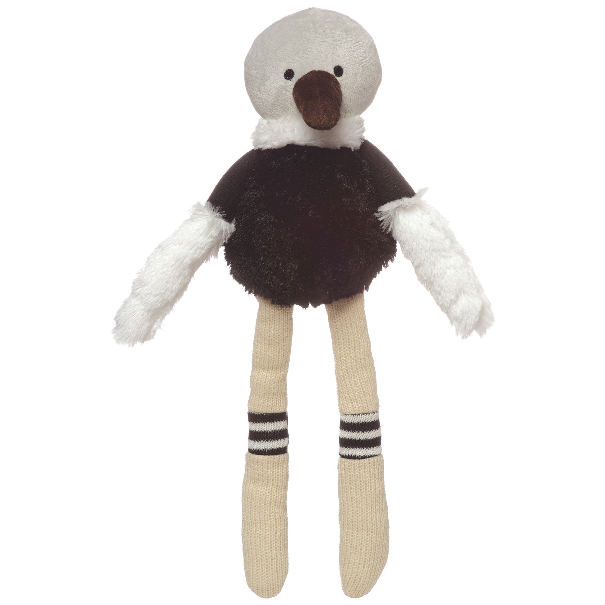 Manhattan Toy Twiggies Ozzie Ostrich Stuffed Animal, 16'