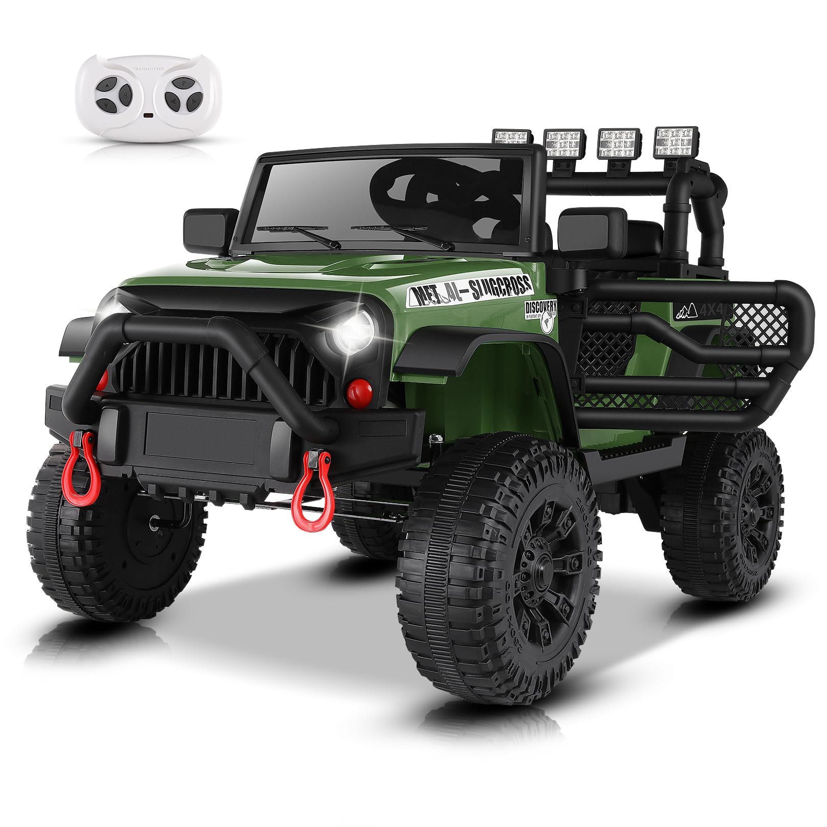 Hikole 12V Electric Car For Kids To Drive, Battery Car For Kid, Kids ' Electric Vehicles, Powered Wheels With Remote, Bluetooth 