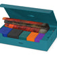 Ultimate Guard Omnihive 1000+, Deck Case For 1000 Double-Sleeved Tcg Cards + 2 Removable Trays, Petrol, Magnetic Closure & Microfiber Inner Lining