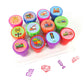 TINYMILLS 12 Pcs Train Stamp Kit for Kids  Train Stamper Set Gift Party Favors