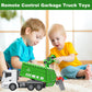 CALEST 2.4Ghz Remote Control Garbage Truck Toys,1/24 RC Garbage Truck with 6 Channel Remote Control Waste Management Garbage Tru