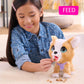 Just Play furReal Poop-A-Lots Corgi 8-inch Plush Stuffed Animal, Multicolor, Interactive Pooping Puppy with Leash, Model 28057