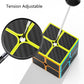 Roxenda 2X2X2 Speed Cube, 2 By 2 Magic Cube Smooth Puzzle Cube 50Mm (Carbon Fiber)