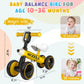 Wudola Baby Balance Bike for Ages 10-36 Months, Toddler Balance Bike with No Pedal, Silence Wheels Ride-on Toy Infant Bike for 1