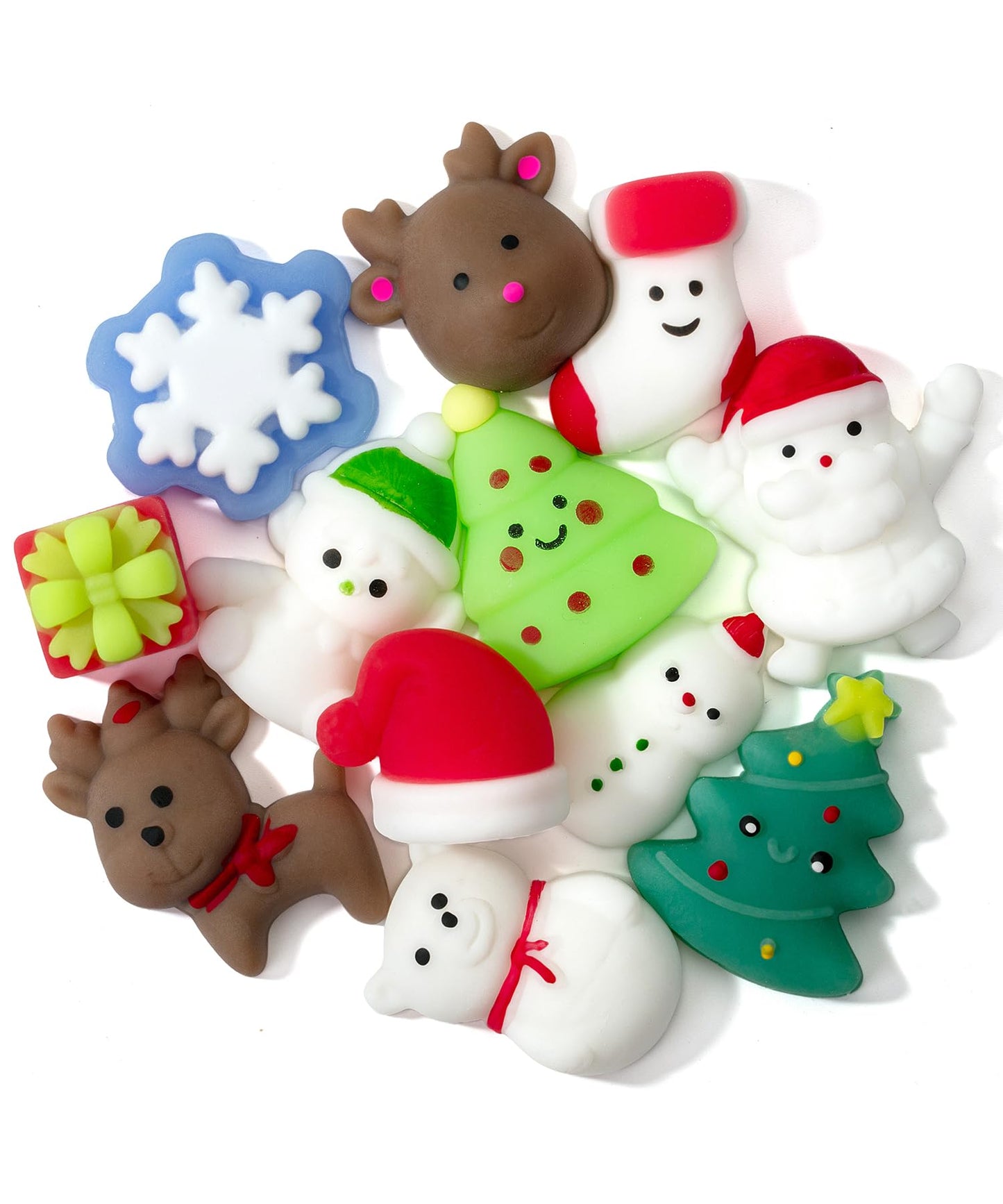 Mr. Pen- Christmas Squishy Toys, 12 Pcs, Holiday Squishies, Christmas Squishies For Kids, Squishies Christmas, Christmas Party Favors For Kids, Squishy Toys For Kids, Mini Squishies