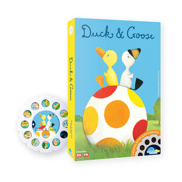 Moonlite Storybook Reels For Flashlight Projector, Kids Toddler | Duck & Goose | Single Reel Pack Story For 12 Months And Up