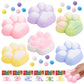 Guiqulai 6 Pcs Squish Cat Paw Squeeze Toys, Stress Relief Sensory Toy for Party Favors GClassroom Exchange Gifts