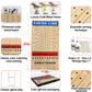 Large 21 Inches Horse Racing Board Game With 11 Luxury Metal Horses Thickened Wood Game Chessboard Including Dice And Cards Fini