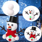 GYGOT 6 Pack Christmas Crafts for Kids,Build a Snowman Kit,Christmas Stocking Stuffers for Girls, Boys,Modeling Clay DIY for Hol