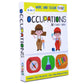 Kyds Play  Thick Wipe And Clean Activity Based Occupations Flash Cards  Age 24 Yrs, 36 Double Sided Interactive Cards, Montes