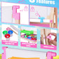 Joyooss Easel For Kids Art Easel Kids Easels For Toddlers,Wooden Kid Easel With Paper Roll - Chalkboard For Kids Adjustable Doub