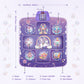 GirlsHome Dance Mat - Unicorn Electronic Pad with 5 Game Modes, LED Lights, Medium Size, Purple - Perfect Gift for Girls 3-12