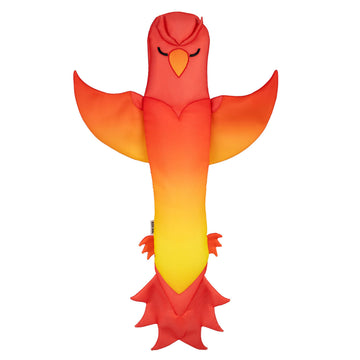 Big Joe Pool Pals No Inflation Needed Animal Floating Pool Toy, Phoenix Shape Mesh, Quick Draining Fabric, 4.5 feet