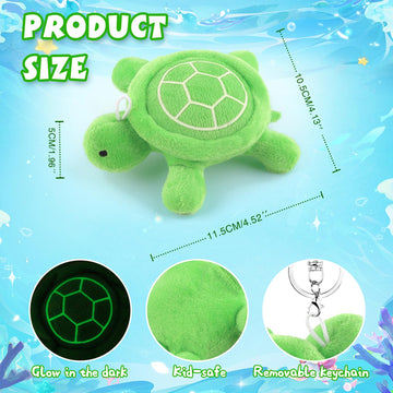 Anboor 5.10'' Small Turtle Stuffed Animals Toy, Adorable Cute Turtle Plush Ideal For Baby, Novelty Animal Plush For Kids Boys Gi