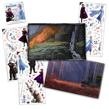 Colorforms - Disney Frozen Box Set - Pieces Stick Like Magic - Creative Storytelling Fun! - Ages 3+