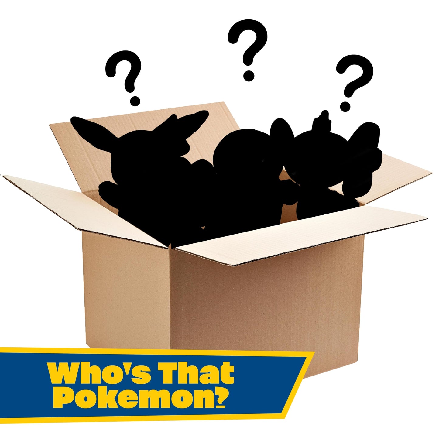 Pokemon 8'' Plush Mystery Blind Box 4-Pack - Receive 4 Assorted Figures & Starters - Officially Licensed - Authentic Stuffed Ani