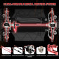AMORIL 1/10 Metal On-Road Drift Car Roller,4 Wheel Drive Racing Supercar Roller,Electric Touring Car Chassis Frame Body with 4 W