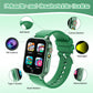 Cosjoype Kids Smart Watch Boys Gift For Age 6-10, 26 Games Touch Screen Hd Video Music Player Learning Cards Audiostory Pedometer Educational Toys Birthday Gifts For Girls Ages 4 5 6 7 8 Green