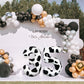 Lebery Cow Print Number Balloon 40 Inch Cow Print Number 3 Balloon Cowgirl Theme Number Balloon For 3Rd Birthday Party Cow Balloons Large Black White Number 3 Balloon For Farm Barn Party Supplies