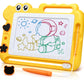 Aituitui Magnetic Drawing Board Toddler Toys Gift For 2 3 Year Old Girls Boys, Sketch Writing Doodle Pad Age 2-4 Travel Games, Educational Learning Kids Toys For Toddlers Birthday (Yellow)