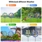 Viveta 2Pack Garden Wind Spinners,Outdoor Metal Butterfly Wind Sculpture, Windmill Wind Spinner For Outdoor Yard Patio Lawn & Ga