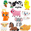 Refrigerator Magnets For Toddlers 1-3 - Farm Animal Magnets For Fridge - Baby Magnets For Refrigerator 1 Year Old - Toddler Frid